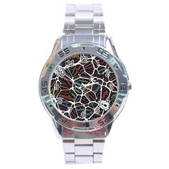 Mental Human Experience Mindset Stainless Steel Analogue Watch by Wegoenart