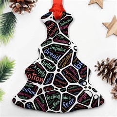 Mental Human Experience Mindset Ornament (christmas Tree)  by Wegoenart