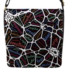 Mental Human Experience Mindset Flap Closure Messenger Bag (s) by Wegoenart