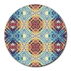 Pattern Round Mousepads by Sobalvarro