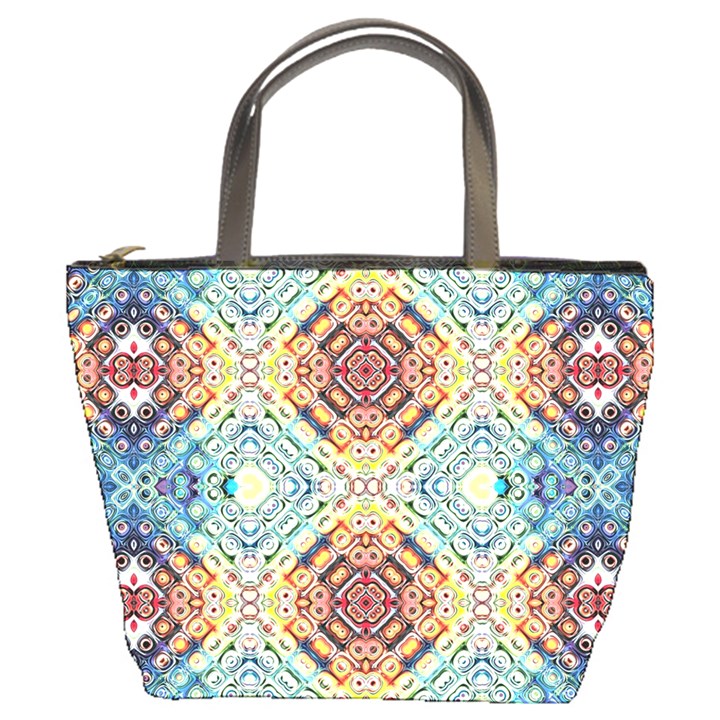 Pattern Bucket Bag