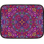 Kaleidoscope  Fleece Blanket (Mini) 35 x27  Blanket