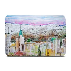 Mendoza City Argentina Mountains Plate Mats by Wegoenart