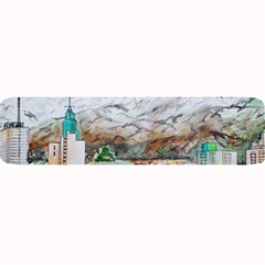 Mendoza City Argentina Mountains Large Bar Mats by Wegoenart