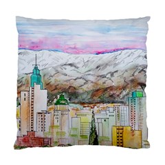 Mendoza City Argentina Mountains Standard Cushion Case (one Side) by Wegoenart