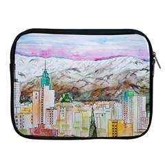 Mendoza City Argentina Mountains Apple Ipad 2/3/4 Zipper Cases by Wegoenart