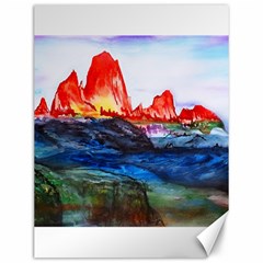 Fitzroy Argentina Chile Patagonia Canvas 12  X 16  by Wegoenart