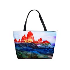 Fitzroy Argentina Chile Patagonia Classic Shoulder Handbag by Wegoenart