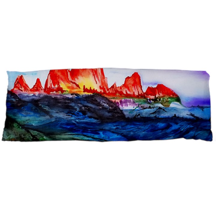 Fitzroy Argentina Chile Patagonia Body Pillow Case (Dakimakura)