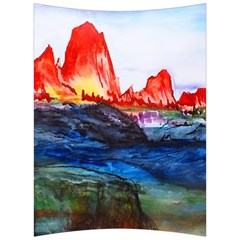 Fitzroy Argentina Chile Patagonia Back Support Cushion by Wegoenart