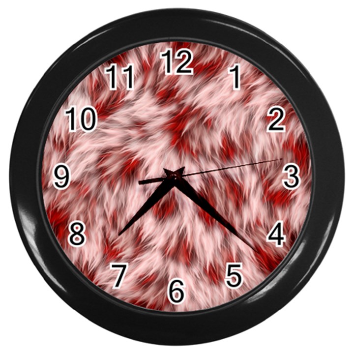 Abstract  Wall Clock (Black)