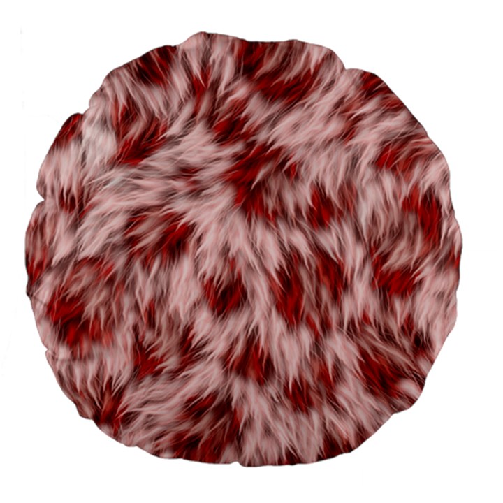 Abstract  Large 18  Premium Flano Round Cushions