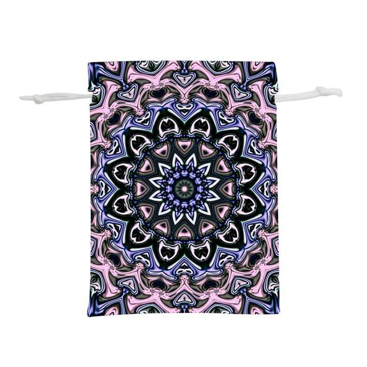 Background Kaleidoscope Abstract Lightweight Drawstring Pouch (M)