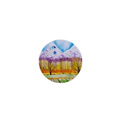 Mendoza Argentina Field Nature 1  Mini Magnets by Wegoenart