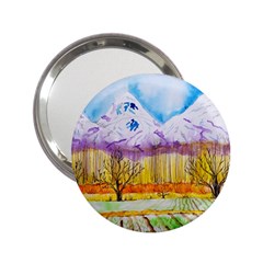 Mendoza Argentina Field Nature 2 25  Handbag Mirrors by Wegoenart