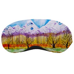 Mendoza Argentina Field Nature Sleeping Mask by Wegoenart