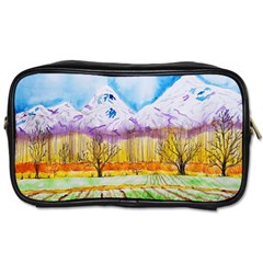 Mendoza Argentina Field Nature Toiletries Bag (two Sides) by Wegoenart