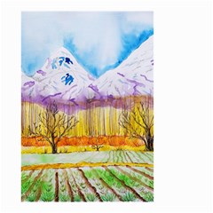 Mendoza Argentina Field Nature Small Garden Flag (two Sides) by Wegoenart