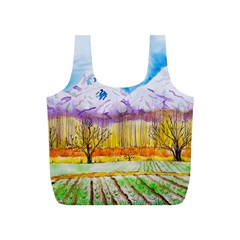 Mendoza Argentina Field Nature Full Print Recycle Bag (s) by Wegoenart