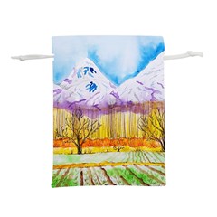 Mendoza Argentina Field Nature Lightweight Drawstring Pouch (m) by Wegoenart