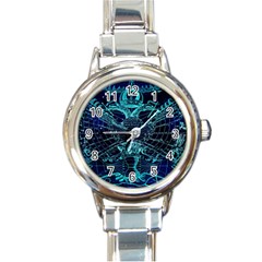 Zodiac Sign Astrology Horoscope Round Italian Charm Watch by Wegoenart