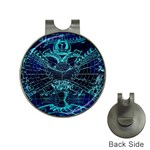 Zodiac Sign Astrology Horoscope Hat Clips with Golf Markers Front