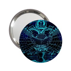 Zodiac Sign Astrology Horoscope 2 25  Handbag Mirrors by Wegoenart