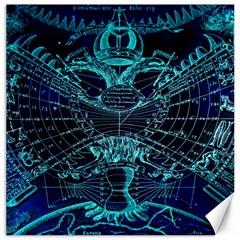 Zodiac Sign Astrology Horoscope Canvas 12  X 12  by Wegoenart