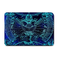 Zodiac Sign Astrology Horoscope Small Doormat  by Wegoenart