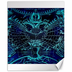 Zodiac Sign Astrology Horoscope Canvas 16  X 20  by Wegoenart