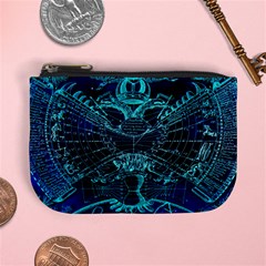 Zodiac Sign Astrology Horoscope Mini Coin Purse by Wegoenart