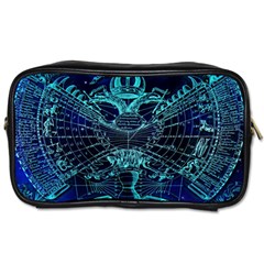 Zodiac Sign Astrology Horoscope Toiletries Bag (two Sides) by Wegoenart