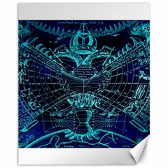 Zodiac Sign Astrology Horoscope Canvas 11  X 14  by Wegoenart