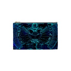 Zodiac Sign Astrology Horoscope Cosmetic Bag (small) by Wegoenart