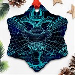 Zodiac Sign Astrology Horoscope Ornament (Snowflake) Front