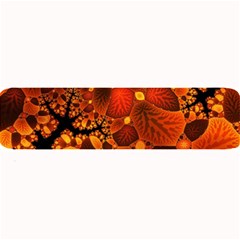 Leaf Autumn Nature Background Large Bar Mats by Wegoenart