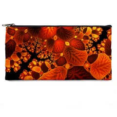 Leaf Autumn Nature Background Pencil Cases by Wegoenart