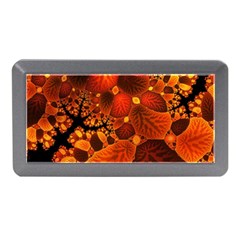 Leaf Autumn Nature Background Memory Card Reader (mini)