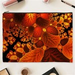 Leaf Autumn Nature Background Cosmetic Bag (XXXL) Front