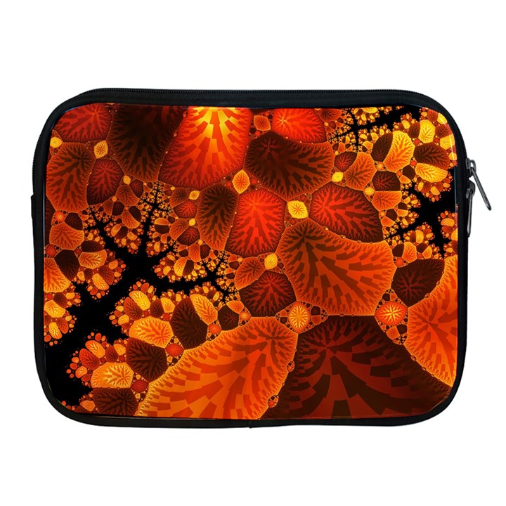 Leaf Autumn Nature Background Apple iPad 2/3/4 Zipper Cases