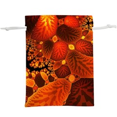 Leaf Autumn Nature Background  Lightweight Drawstring Pouch (xl) by Wegoenart