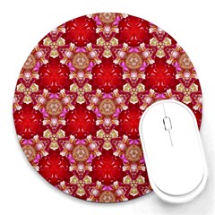 Design Pattern Texture Round Mousepads