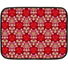 Design Pattern Texture Double Sided Fleece Blanket (Mini) 