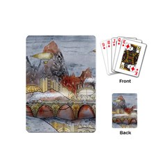 Airships Flight Travel Sky Playing Cards Single Design (mini)