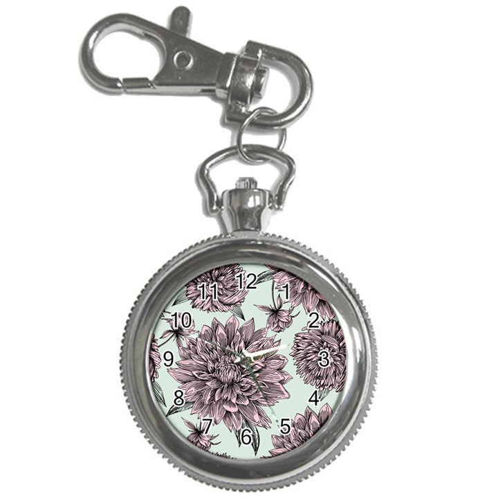 Flowers Key Chain Watches