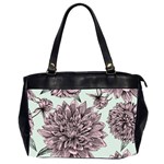 Flowers Oversize Office Handbag (2 Sides) Front