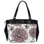 Flowers Oversize Office Handbag (2 Sides) Back