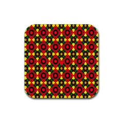 Abstract 44 Rubber Coaster (square)  by ArtworkByPatrick