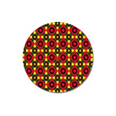 Abstract 44 Magnet 3  (round) by ArtworkByPatrick