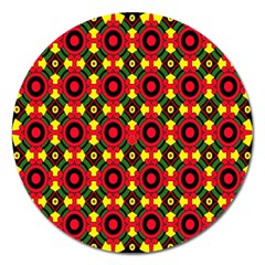 Abstract 44 Magnet 5  (round) by ArtworkByPatrick